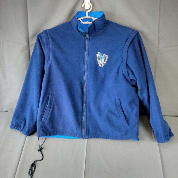 Dallas Mavericks NBA Blue Reversable Removable Long Sleeve Mens XL Jacket - Picture 3 of 9